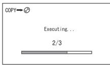 COPY→② Executing... 2/3
