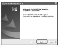 ImageWare EasyStepVFD Setup Welcome to the InstallShield Wizard for ImageWare EasyStepVFD The InstallShield Wizard will install ImageWare EasyStepVFD on your computer. To continue, click Next. OK Cancel