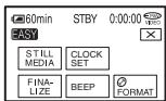 SONY DCR-DVD905E - The settings of your camcorder during Easy Handycam operation - 3