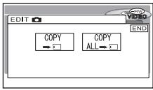 EDIT COPY COPY ALL END