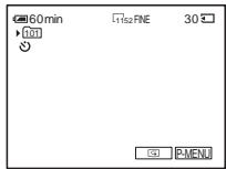 SONY DCR-HC30E - Touch [ON], then OK. - 1
