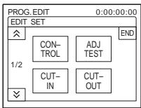 SONY DCR-HC30E - Touch [EDIT SET]. - 1