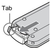SONY DCR-HC30E - To change the battery - 1