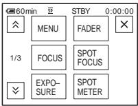 SONY DCR-HC30E - Initializing the settings - Reset - 1