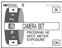 SONY DCR-HC30E - Touch [MENU]. - 1
