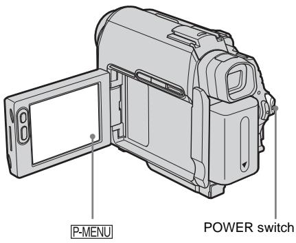 SONY DCR-HC30E - Recording a picture using various effects - 1
