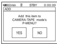 SONY DCR-HC30E - Touch the arrow buttons to select a menu item, then touch OK. - 1