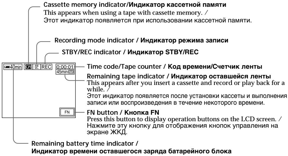 SONY DCR-PC2E - HДиKaTOpbl, OTo6paXaEmbIe BpeXmte 3aIncN - 1