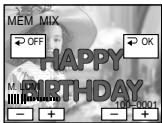 MEM MIX OFF OK HAPPY BIRTHDAY M. L. R. 100-0001