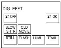 DIG EFFT OFF SLOW SHTR OLD MOVIE STILL FLASH LUMI. TRAIL