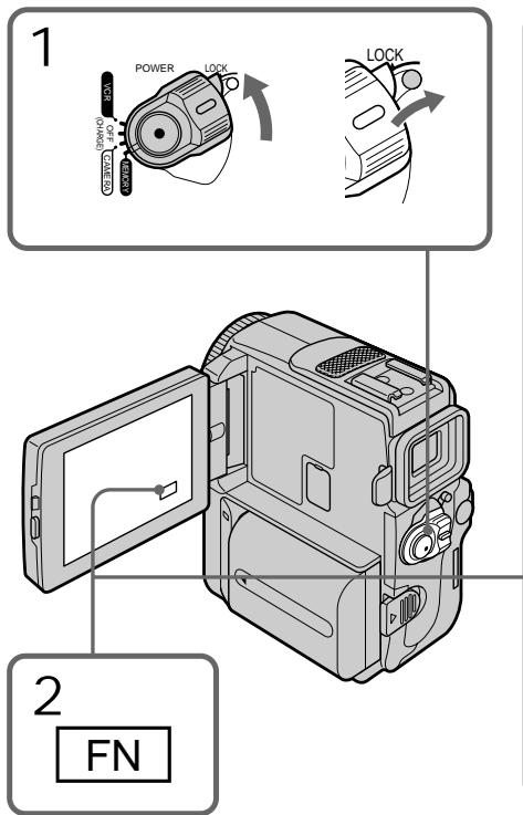 1 POWER LOCK LOCK 2 FN
