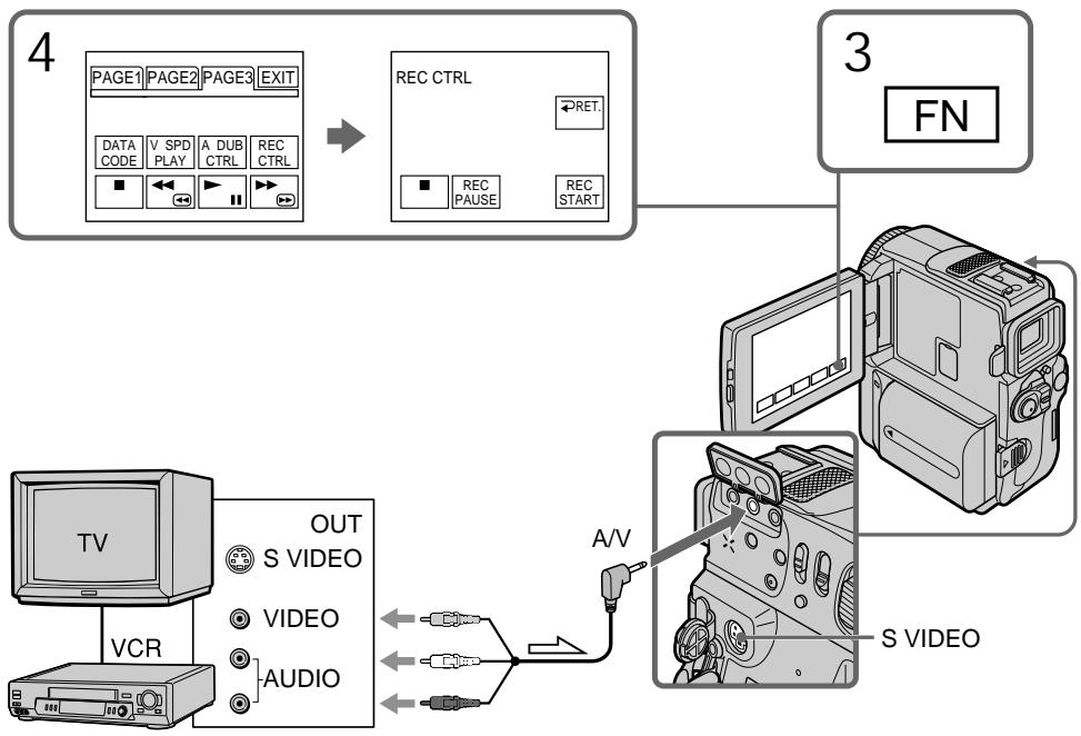 SONY DCR-PC9E - Перед выполнением операции - 1