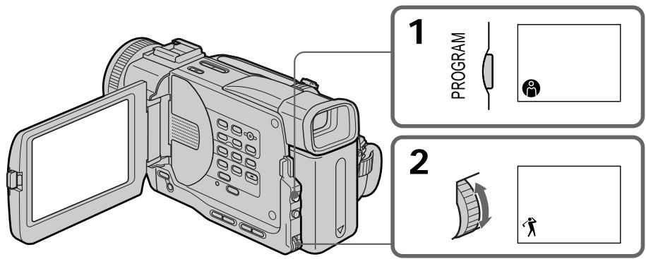 SONY DCR-TRV11E - Использование функции PROGRAM AE - 2