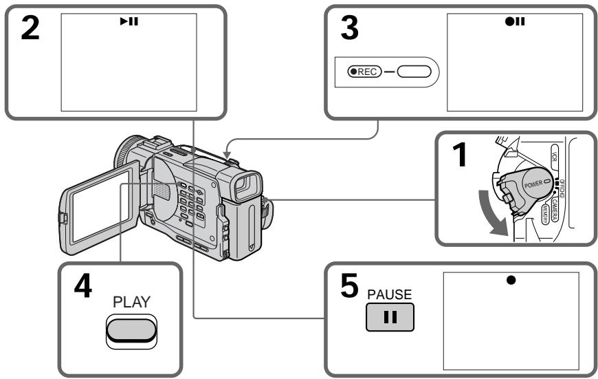 SONY DCR-TRV11E - Перед началом работы - 1