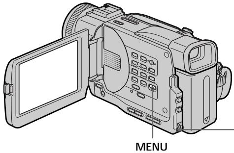 SONY DCR-TRV11E - Using special effects - Picture effect - 1