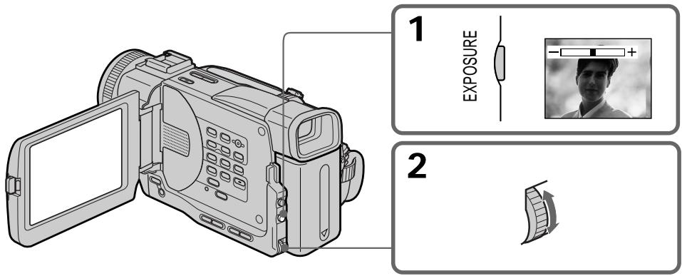 SONY DCR-TRV11E - Регулировка экспозиции вручную - 1