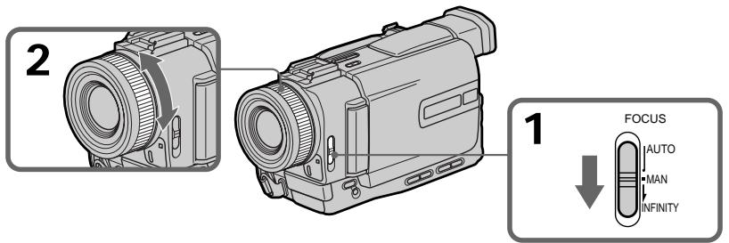 SONY DCR-TRV11E - Фокусировка вручную - 2