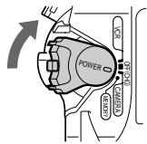 SONY DCR-TRV11E - Remove the lens cap. - 2