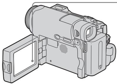SONY DCR-TRV14E - Réglage de la luminosité de l'écran LCD - 1