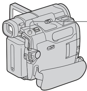 SONY DCR-TRV14E - Enregistrement d'images fixes sur un « Memory Stick » – Enregistrement de photos en mémoire - 1