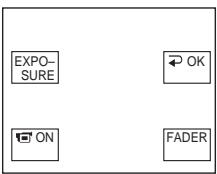 EXPO- SURE OK ON FADER