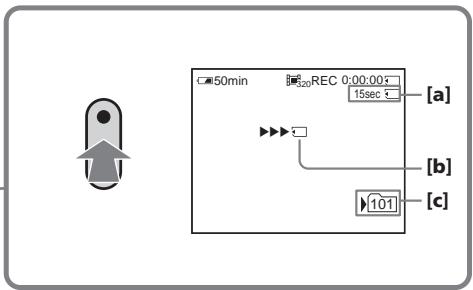 50min 120 REC 0:00:00: 15sec [a] [b] [c] 101