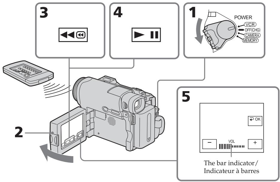 SONY DCR-TRV14E - Lecture d'une cassette - 1