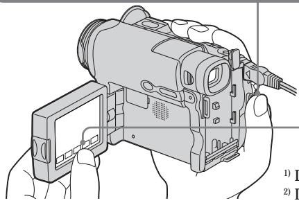 SONY DCR-TRV14E - Monitoring the playback picture on the LCD screen (p. 52) - 2