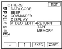 SONY DCR-TRV14E - Copie de scènes précises - Montage numérique de programmes (sur cassette) - 1