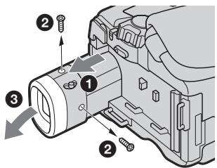SONY DCR-TRV22E - Dépoussierage de l'intérieur du viseur - 1