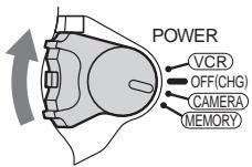 SONY DCR-TRV22E - Open the lens cap (p. 36). - 2