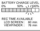 SONY DCR-TRV22E - Battery Info - 2