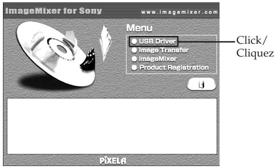 SONY DCR-TRV22E - Raccordement de votre caméscope à votre ordinateur à l'aide du cable USB (pour les utilisateurs de Windows) - 1