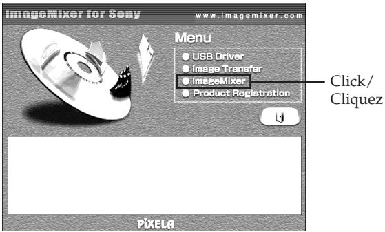 SONY DCR-TRV22E - Installing ImageMixer - 1