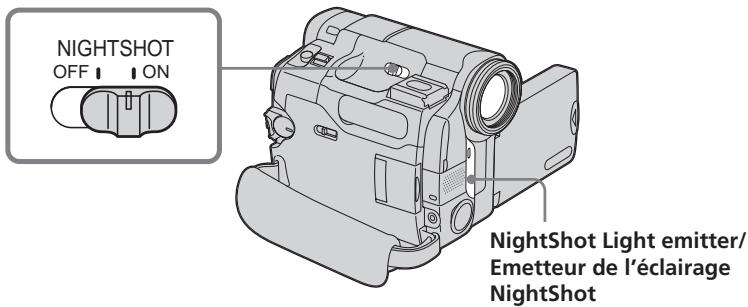 SONY DCR-TRV22E - Utilisation de la fonction NightShot - 1
