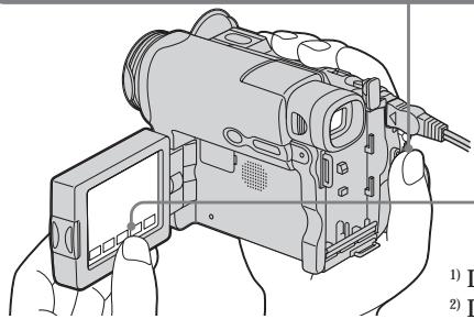 SONY DCR-TRV22E - Contrôle de l'image en cours de lecture sur l'écran LCD (p. 52) - 3