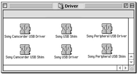 SONY DCR-TRV22E - Connecting your camcorder to a computer using the USB cable (For Macintosh users) (DCR-TRV22E/TRV33E only) - 1