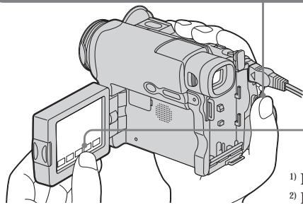 SONY DCR-TRV22E - Monitoring the playback picture on the LCD screen (p. 52) - 2