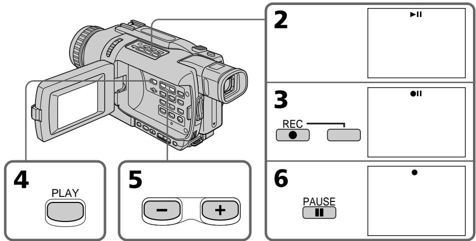 SONY DCR-TRV240E - Перед выполнением операции - 1