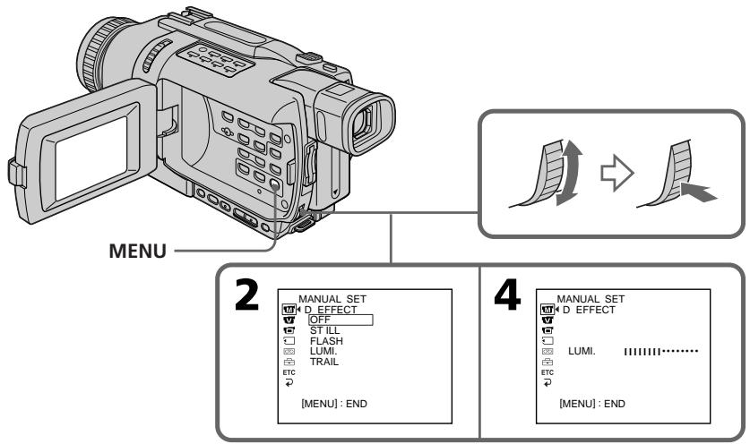 SONY DCR-TRV240E - Воспроизведение ленты с цифровыми эффектами - 1