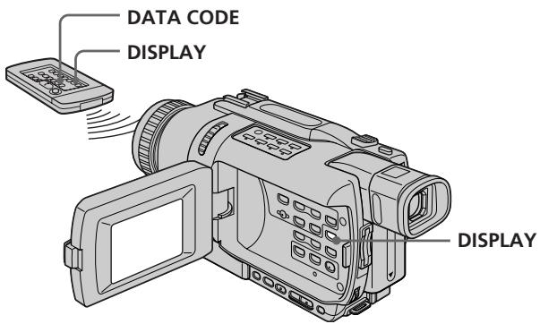SONY DCR-TRV240E - - Функция индикации - 1