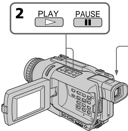 SONY DCR-TRV240E - Перед выполнением операции - 1
