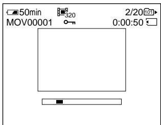 SONY DCR-TRV245E - Lecture d'un film depuis la partie souhaitée - 1