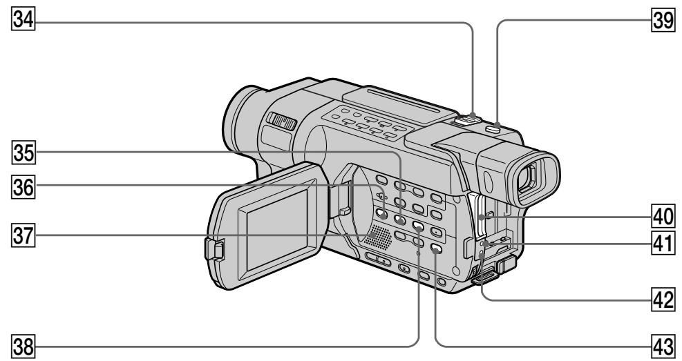 SONY DCR-TRV245E - Fixation du capuchon d'objectif - 3