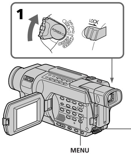 SONY DCR-TRV245E - Création d'un nouveau dossier - 1