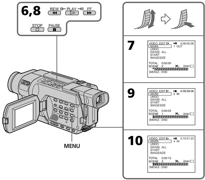SONY DCR-TRV245E - Réalisation d'un programme - 1