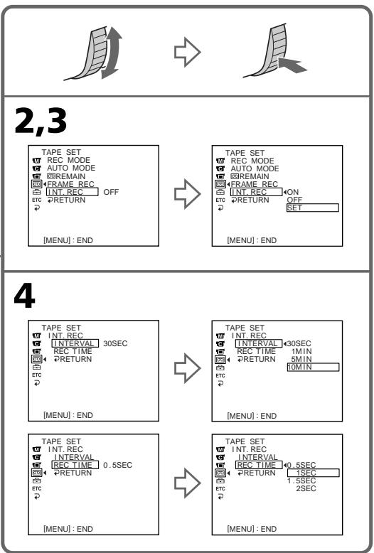 SONY DCR-TRV245E - Enregistrement par intervals - 2