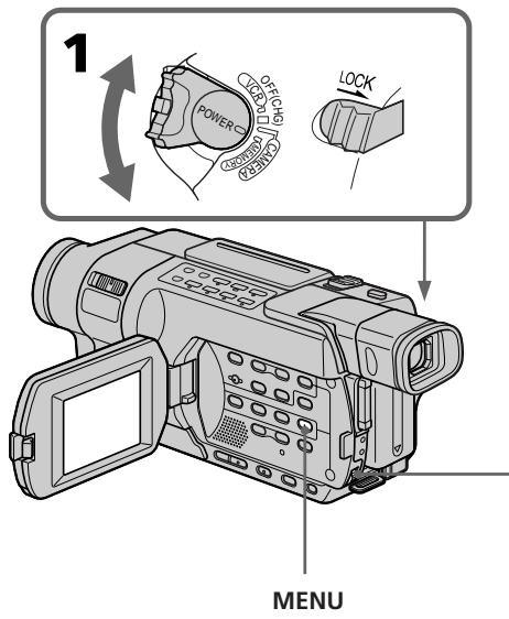SONY DCR-TRV245E - Sélection de la taille de l'image animée - 1