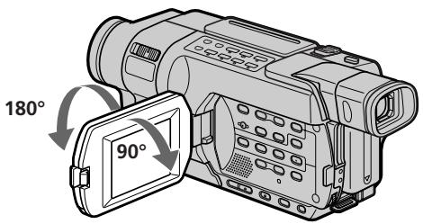 SONY DCR-TRV245E - Réglage de l'écran LCD - 1