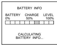 SONY DCR-TRV245E - Jusqu'à ce que l'autonomie de la batterie ait été calculée - 1